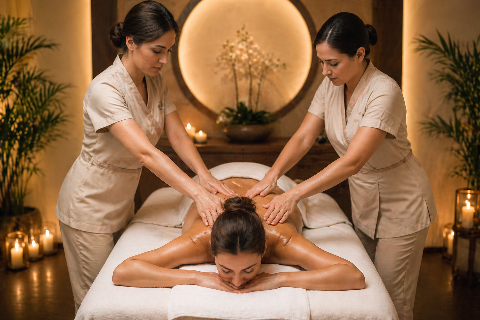 Four Hands Massage